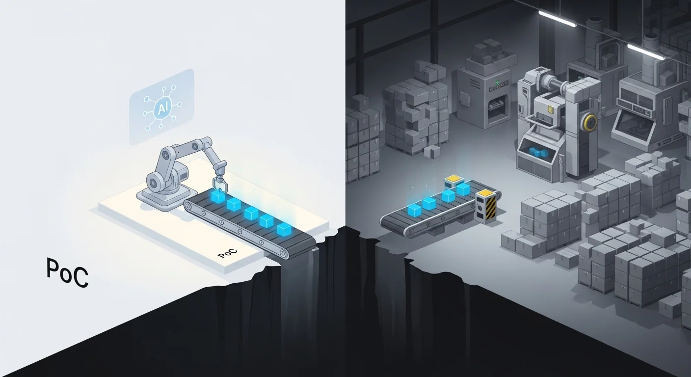 3PLのAI導入がPoC(実証実験)止まりで失敗する理由
