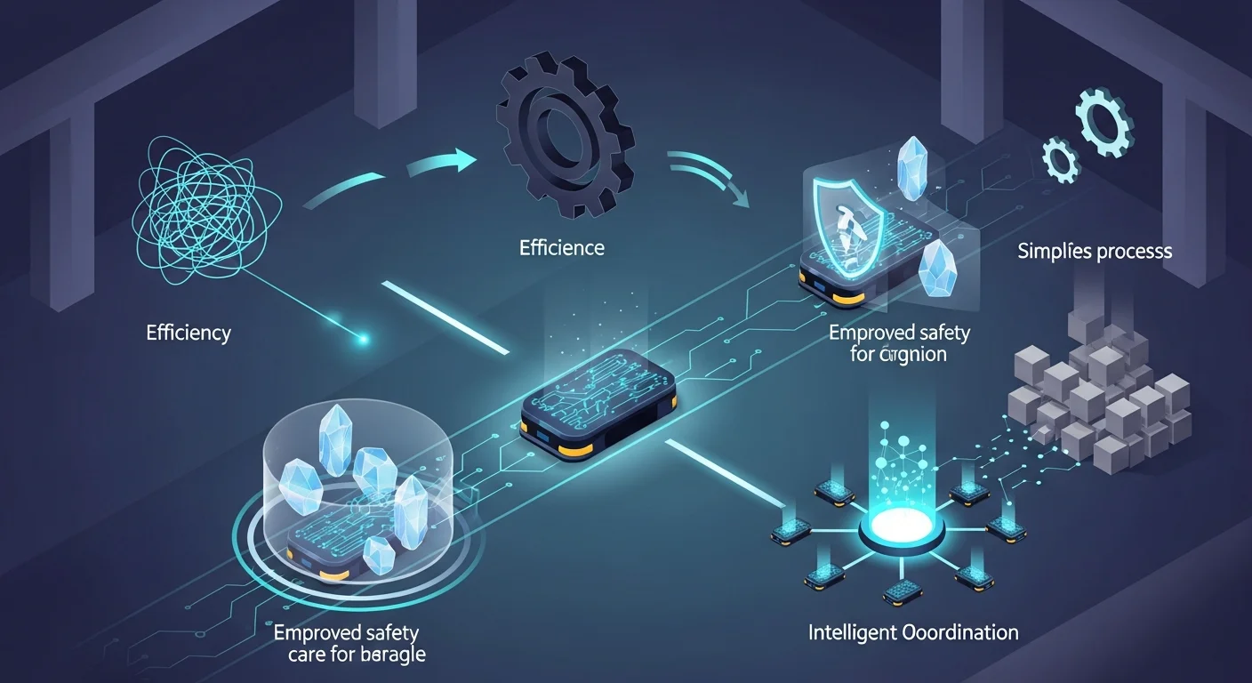 AI導入でここまで変わる！無人搬送車がもたらす5つの導入効果