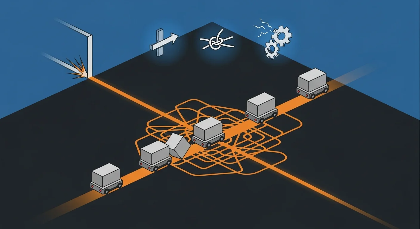 AIなしでは限界？従来の無人搬送車運用に潜む3つの課題