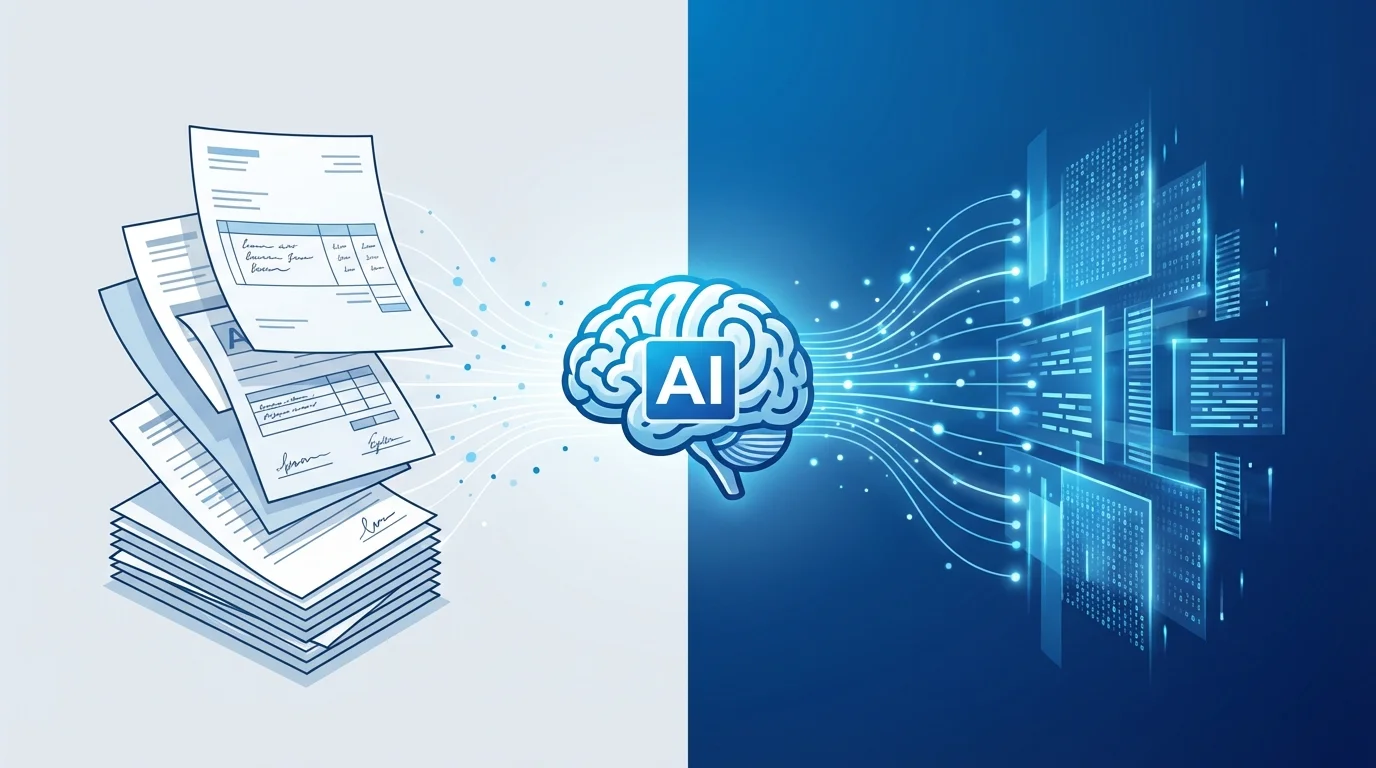 AI-OCRとは？仕組み・メリット・導入手順をわかりやすく解説【2026年最新】