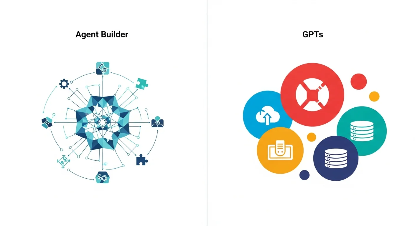 OpenAIのAgent Builderとは？GPTsとの違い