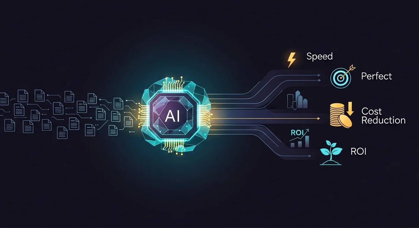 ROIを最大化!AIで申込書入力を自動化する4つのメリット