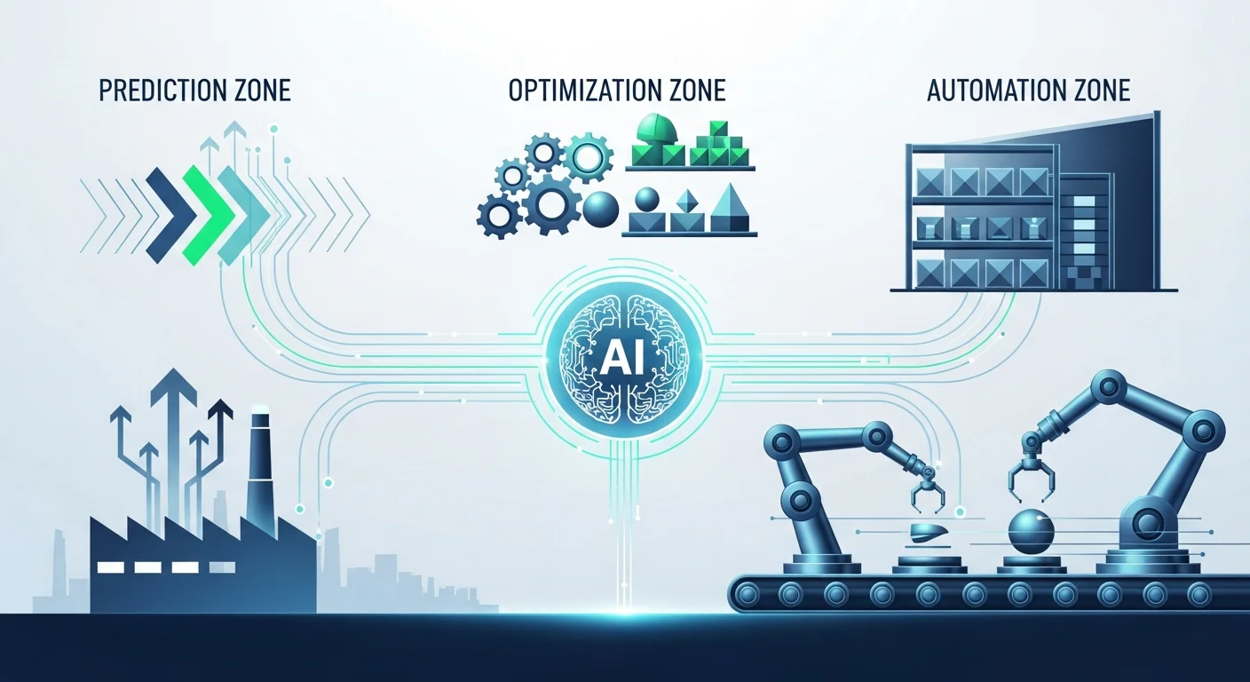 AIがAPSを革新!「予知」「最適化」「自動化」がもたらす生産性向上