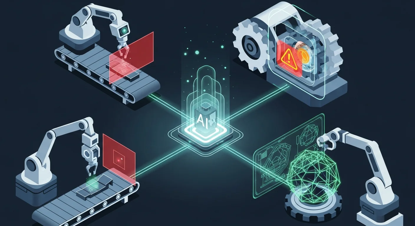 【課題別】AI導入による工場の課題解決シナリオ(外観検査・予知保全・技術伝承)