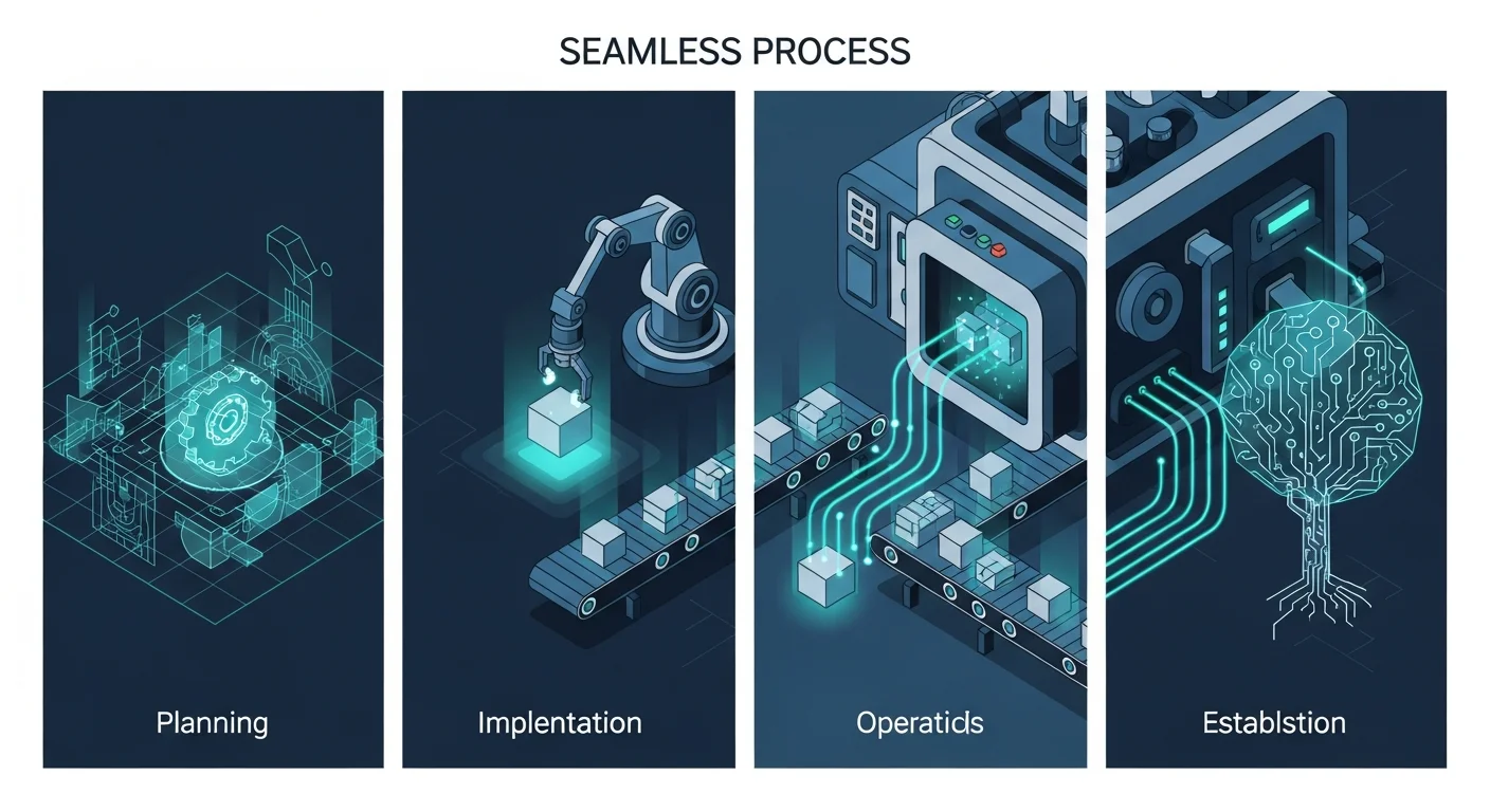 失敗しないAI導入の4ステップ【計画から運用定着まで】