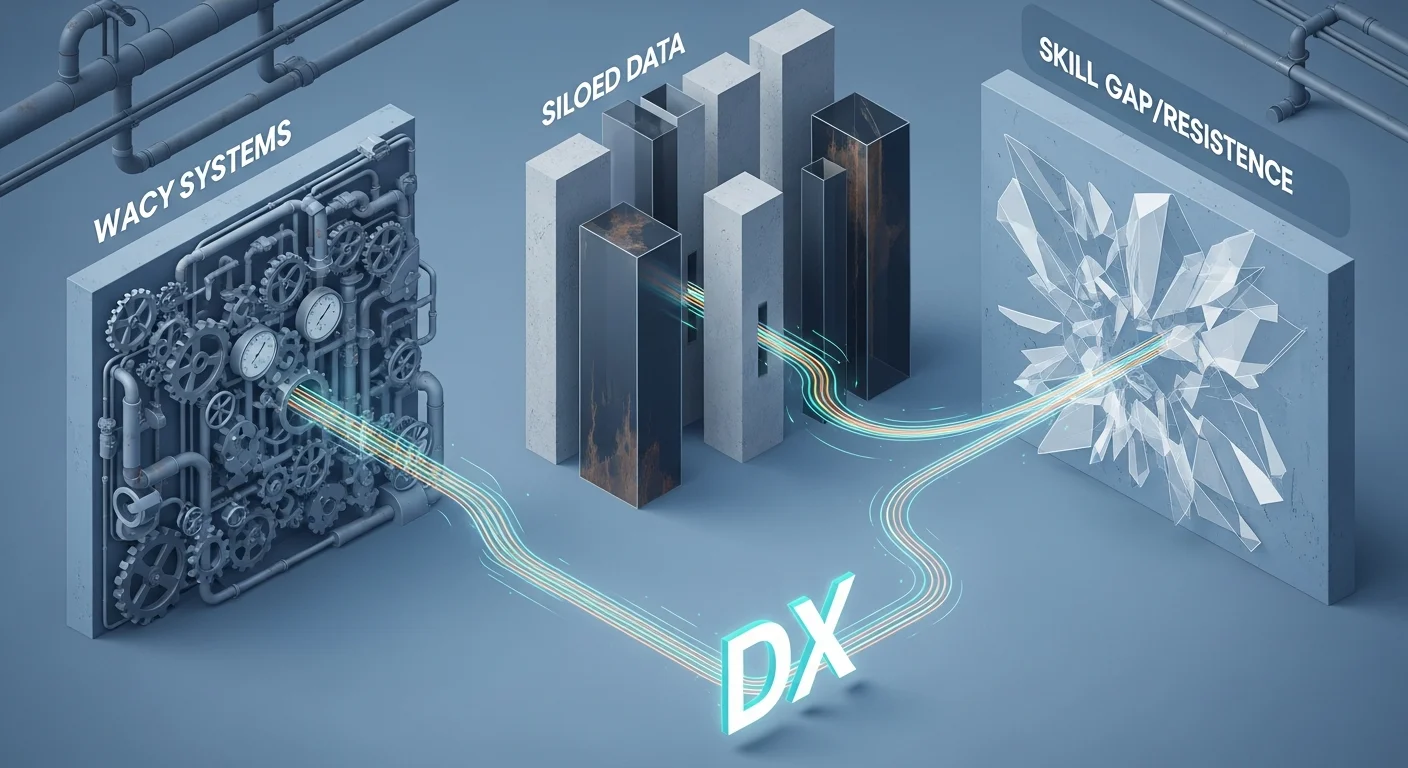 なぜ進まない?製造業のDX推進を阻む「3つの壁」