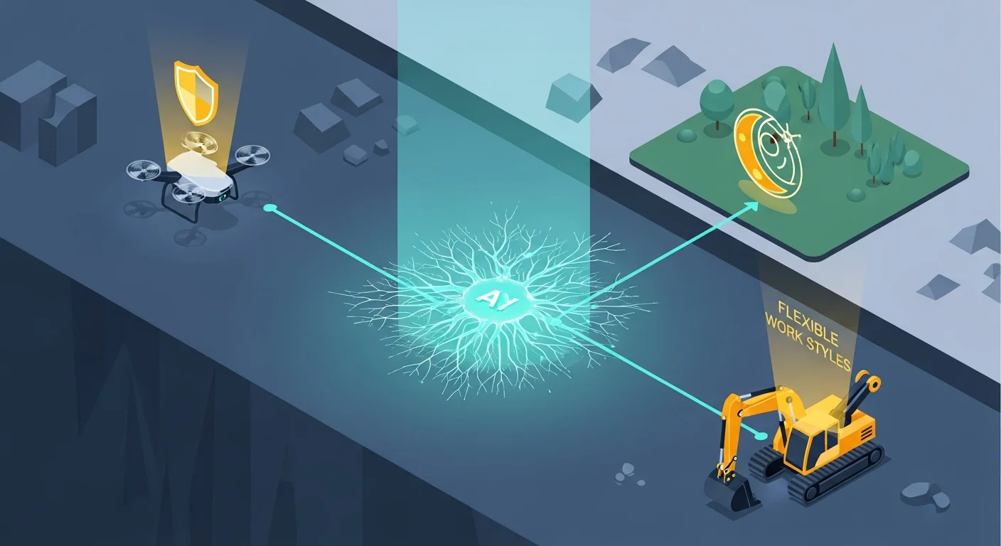 生産性向上だけじゃない！AI導入がもたらす安全管理と働き方改革への貢献