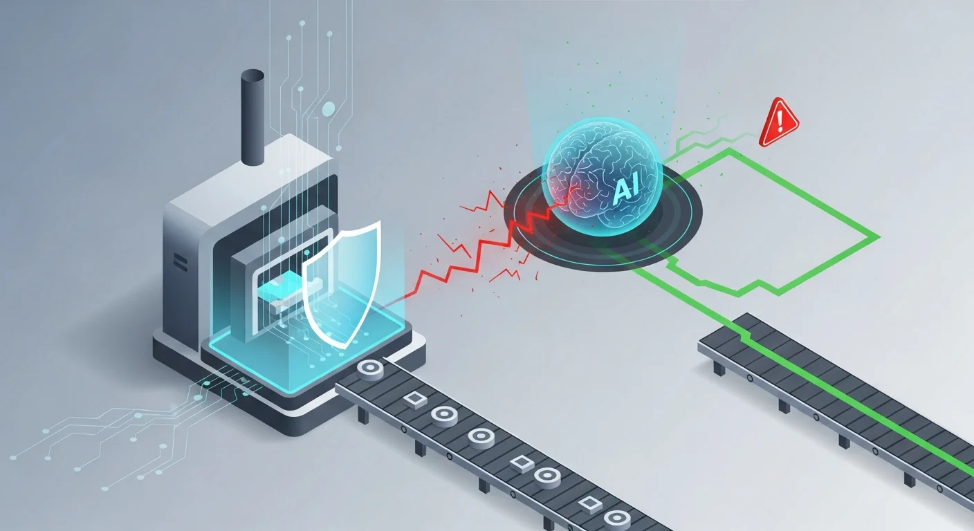 【ポイント2】AI予知保全で突然の設備停止を防ぎダウンタイムを最小化