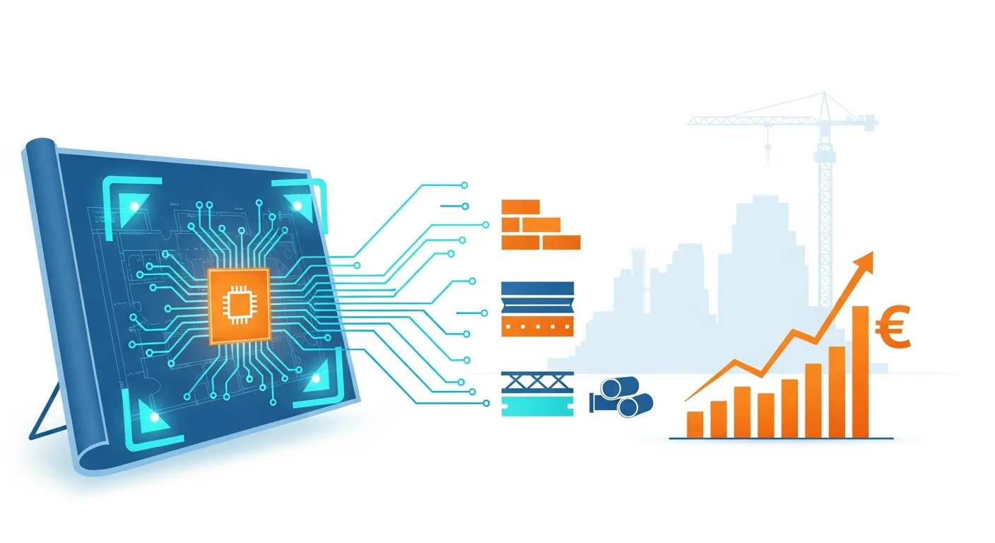 【事例】図面データのAI解析で実現する、資材の自動拾い出しと見積もり高速化