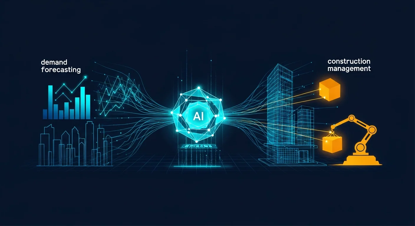 需要予測から施工管理まで！建設DXを加速させるAIの力