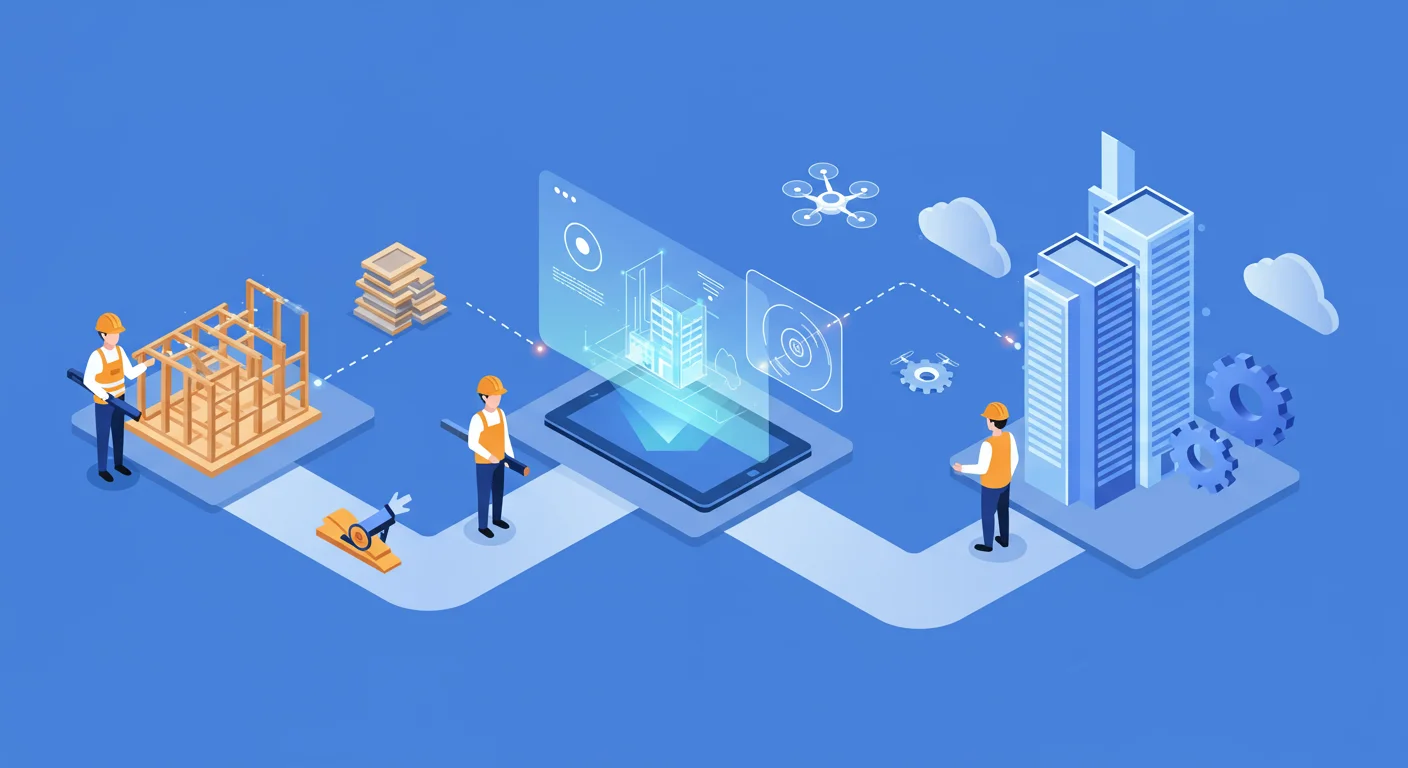 建設DX成功へのロードマップ【3ステップで解説】