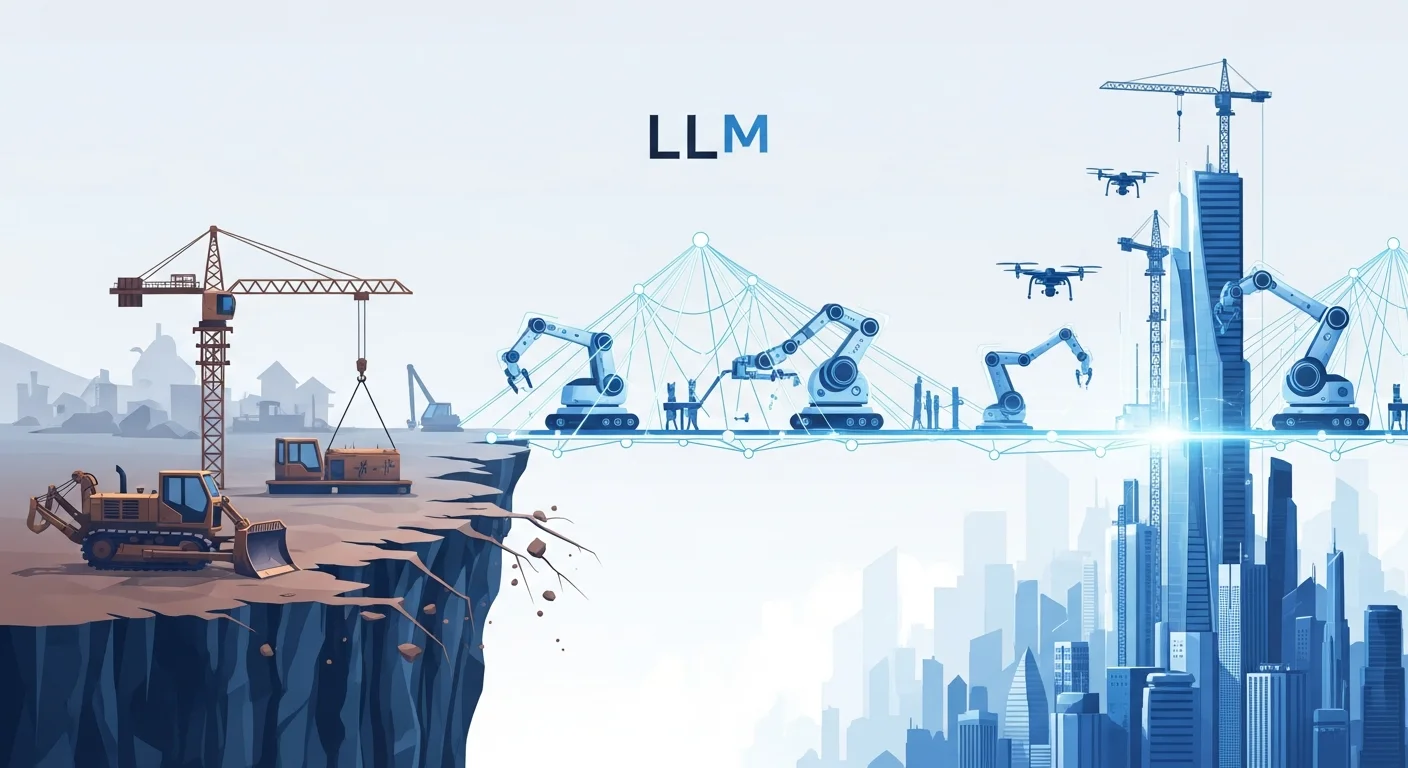崖っぷちの建設業を救う一手！LLMが「2024年問題」の解決策となる理由