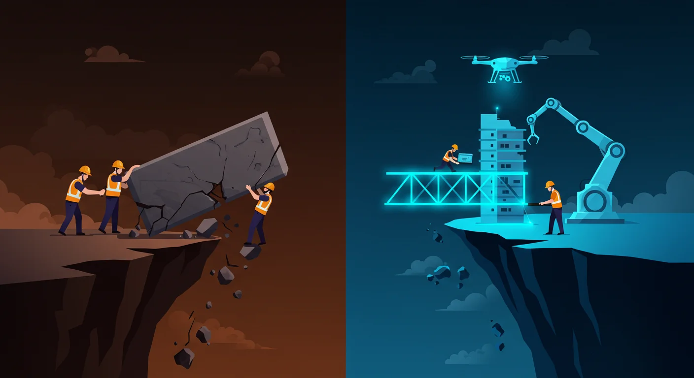 建設業界が直面する「2025年の崖」と人手不足の課題