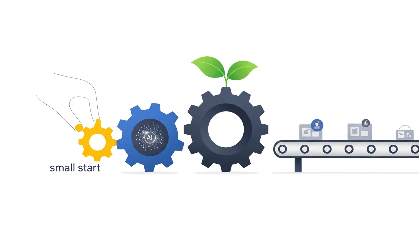 導入成功の秘訣②:現場の負担を考慮し、スモールスタートで定着を図る