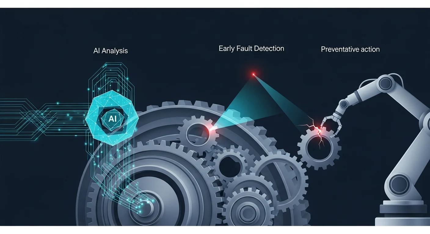 なぜAIでダウンタイムが削減できる？予知保全で事故を防ぐ３つの理由