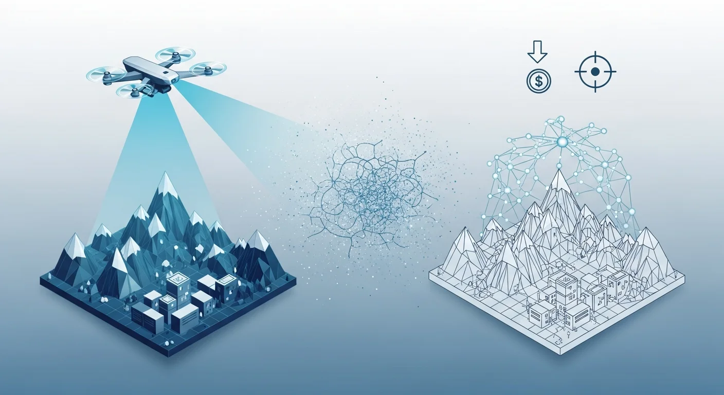 AIで劇的に効率化!ドローン3次元測量のコスト削減・精度向上メリット