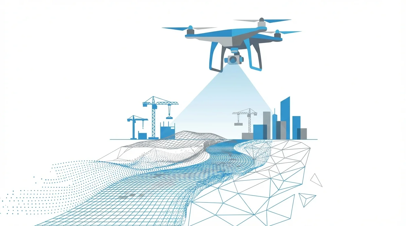 AIドローン測量が常識に？建設DXを加速させる3つの理由
