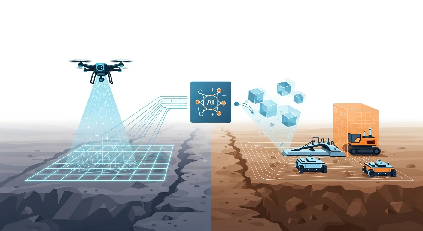 ドローンとAIが土量計算にもたらす革命的メリット【i-Constructionを加速】
