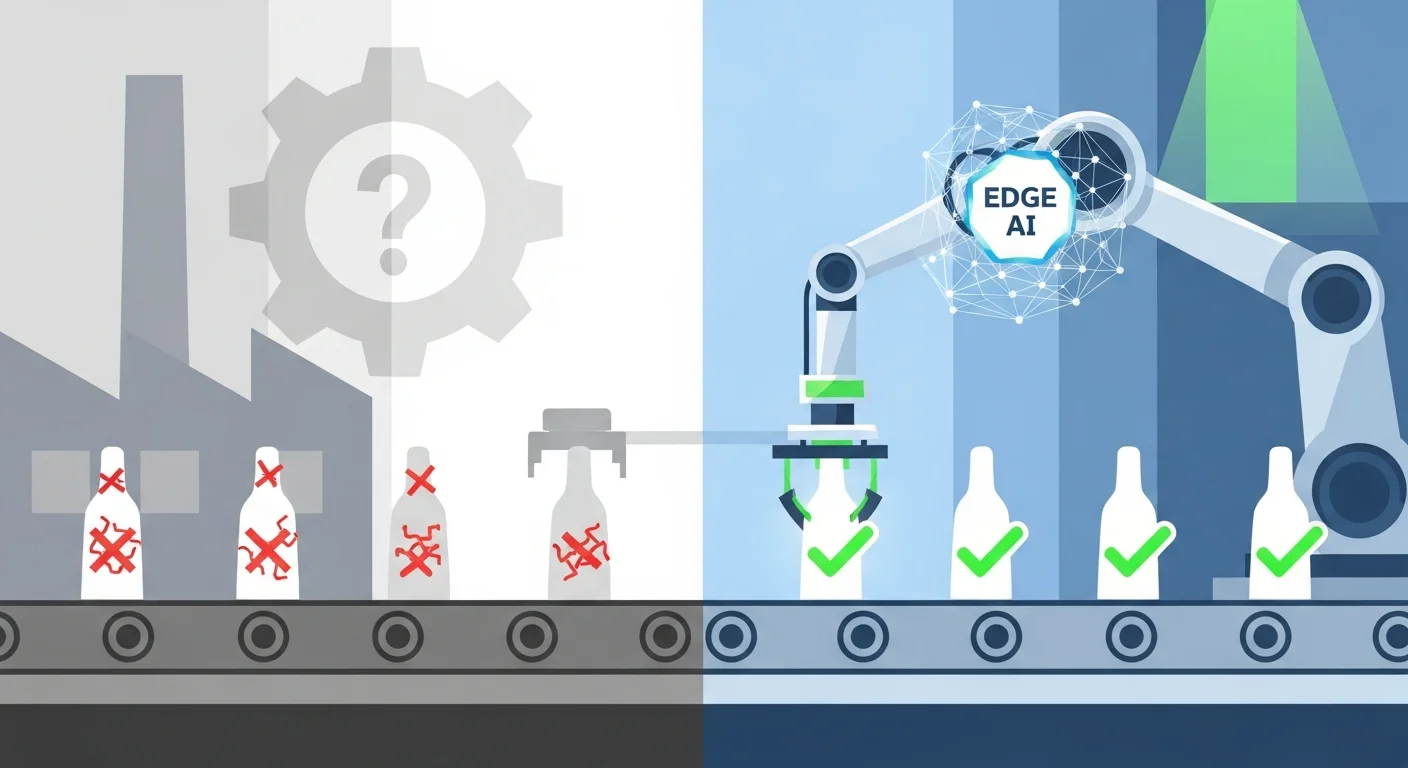 なぜエッジAIが必須？製造業の品質向上と人手不足を解決する理由