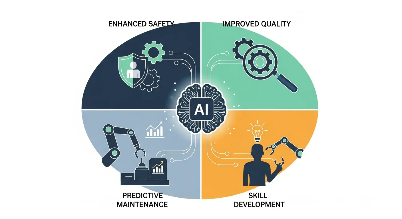 生産性向上だけじゃない！工場可視化AI導入の4つのメリット
