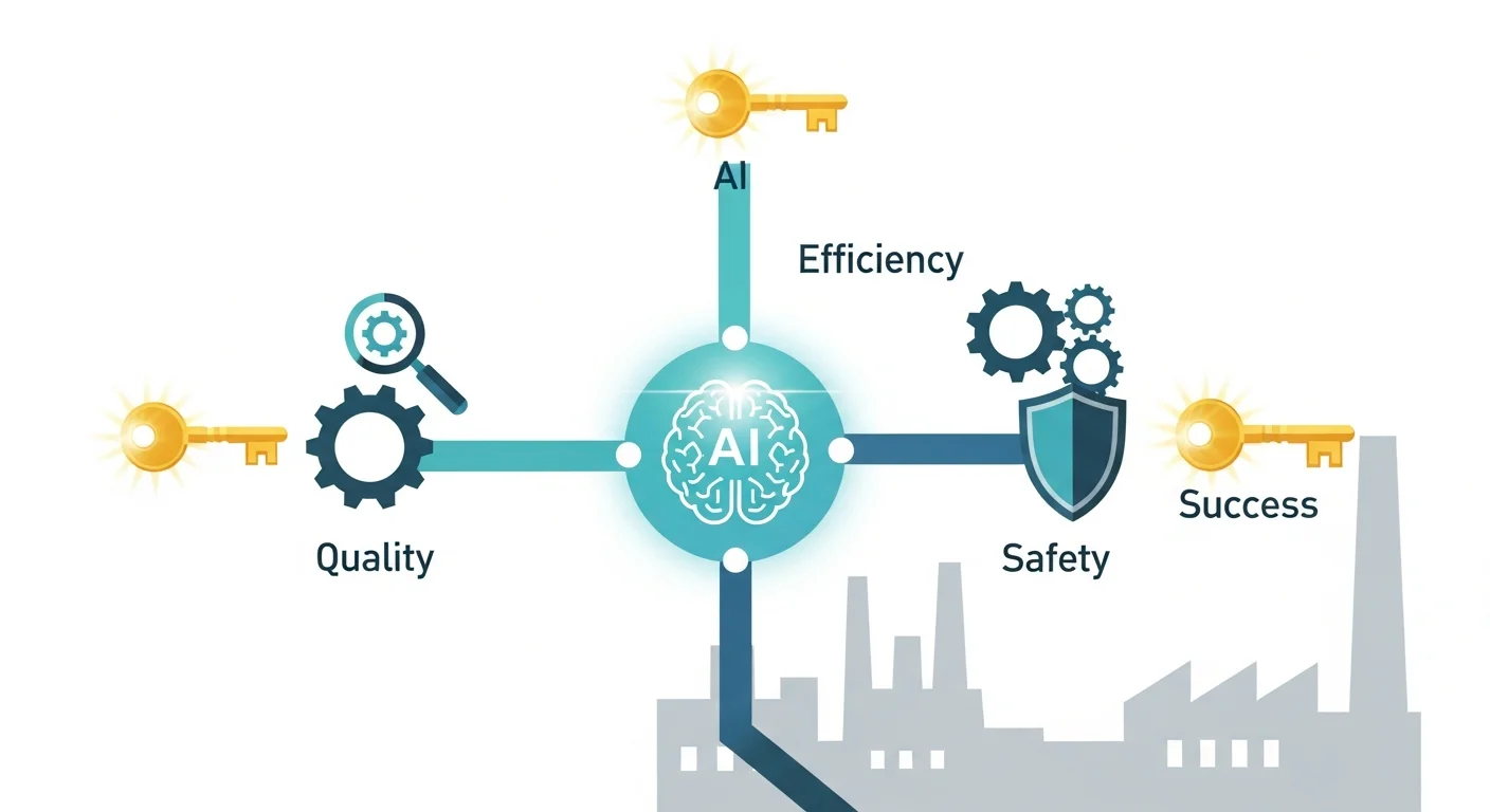 これが成功の秘訣！目的別に見る工場可視化AIの選び方