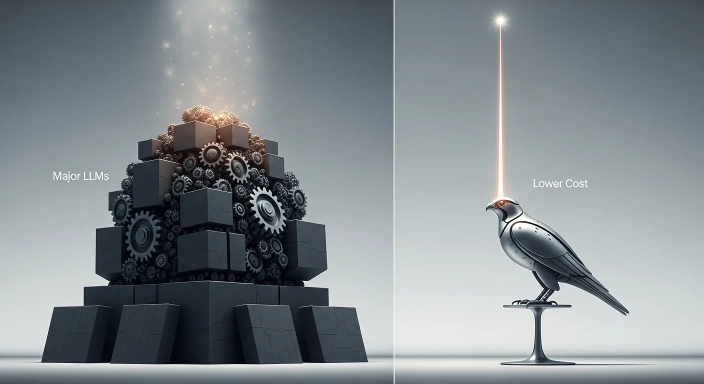 主要LLM(GPTシリーズなど)とFalconの性能・コストを徹底比較