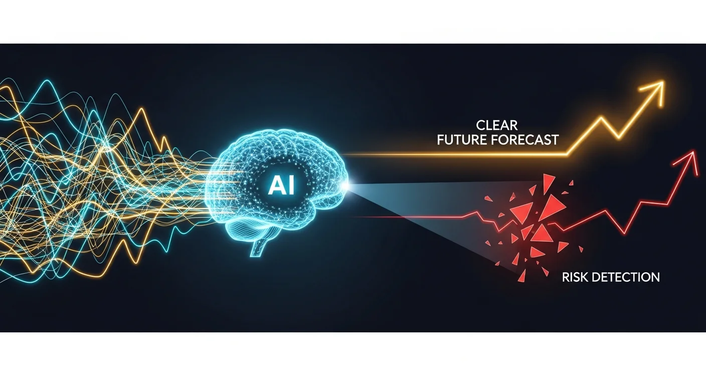 AIが金融データ分析を変える理由②：高度な将来予測とリスク検知