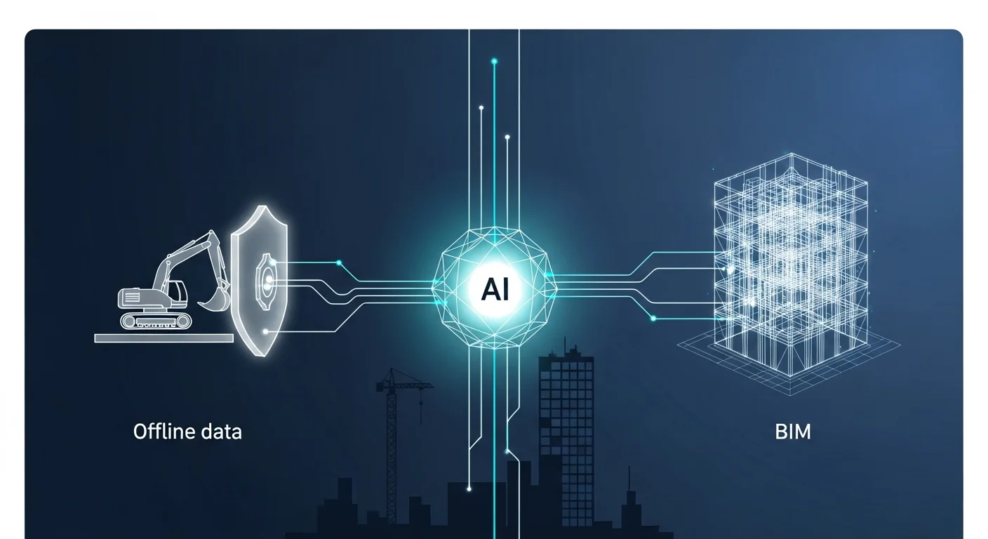 AI導入で失敗しないために|オフライン対応とBIM連携が成功のカギ