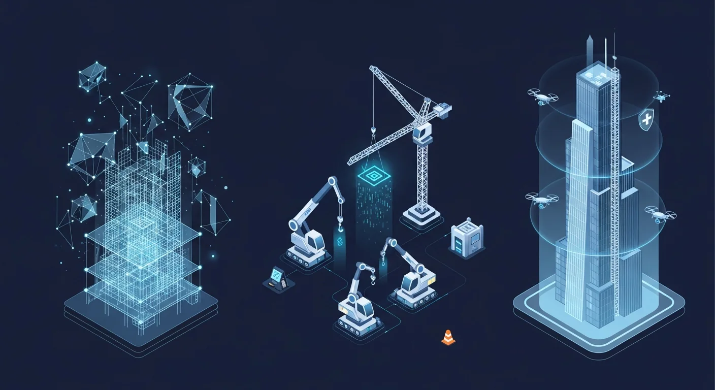 設計から安全管理まで！建設業務を革新する生成AIの活用シーン