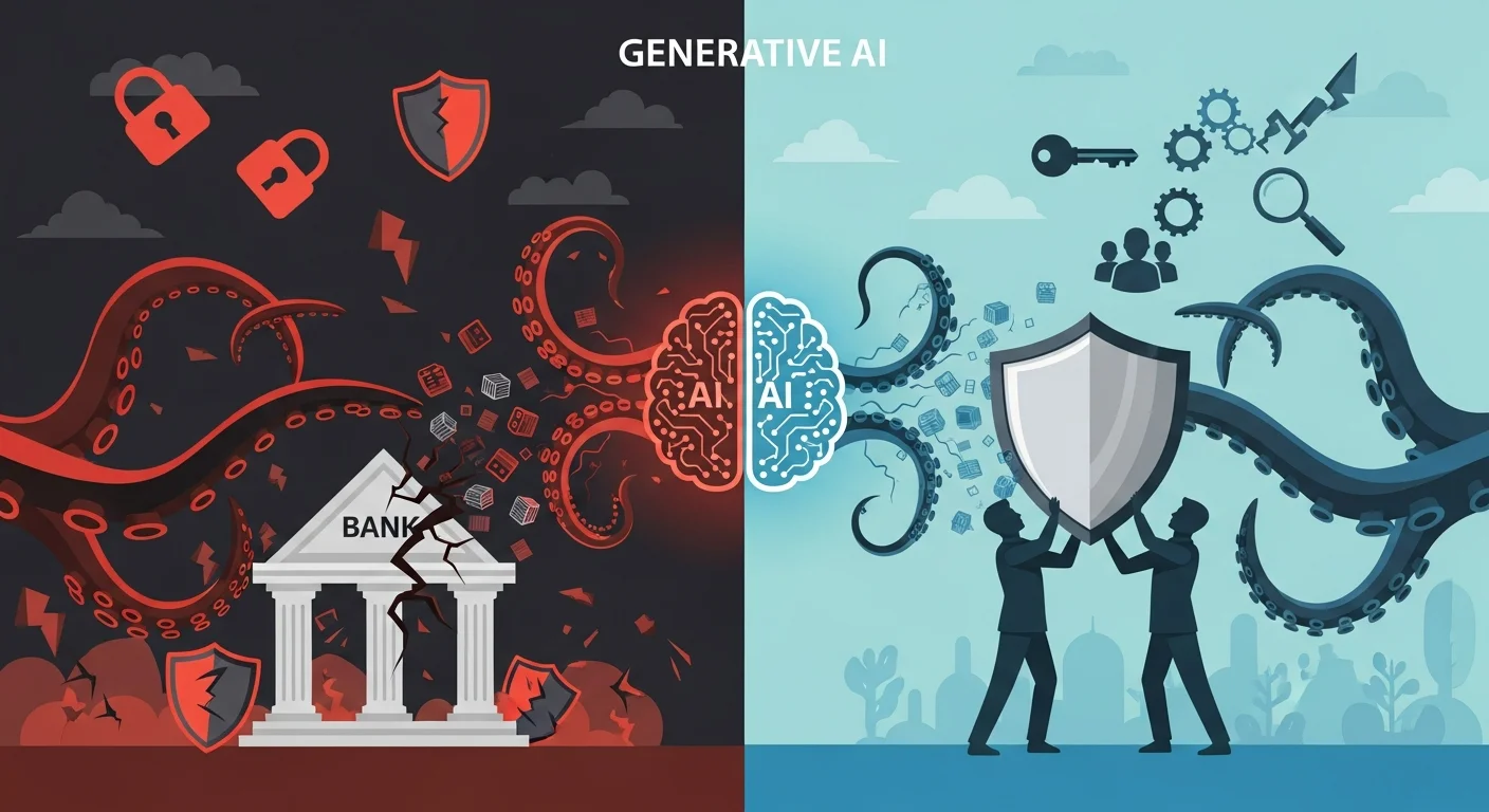 金融業界の生成AI導入リスクとは?担当者が知るべき対策を解説