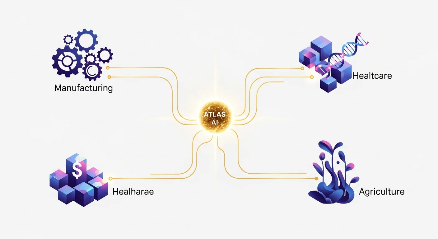 【業界別】AtlasのAIエージェントが起こすビジネス変革シナリオ