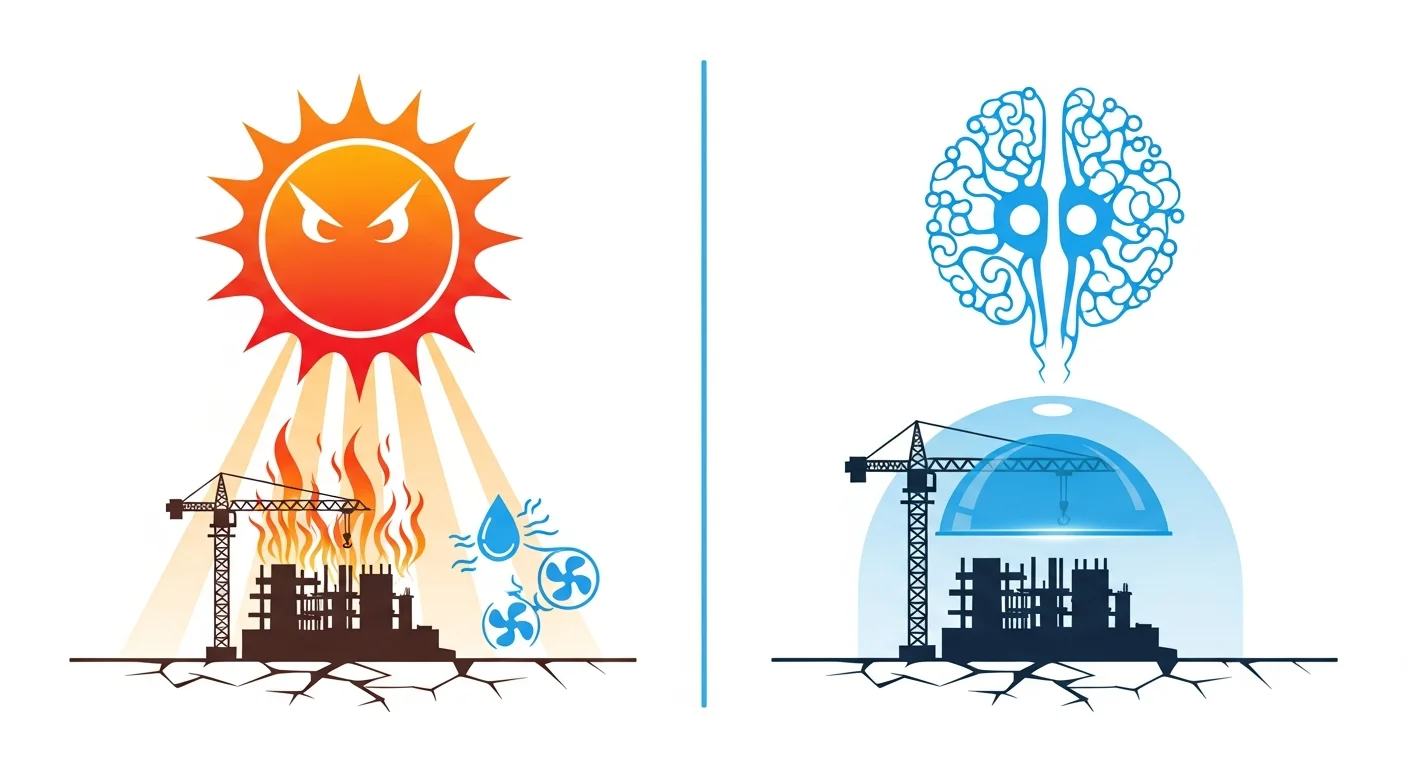深刻化する建設現場の熱中症リスク!従来対策の限界とは