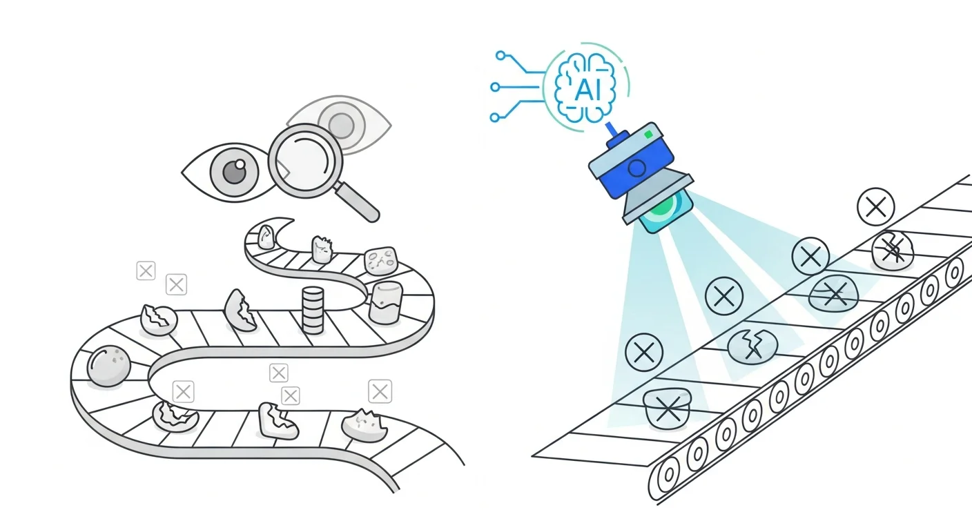 画像検査AIとは？従来の目視検査との違い