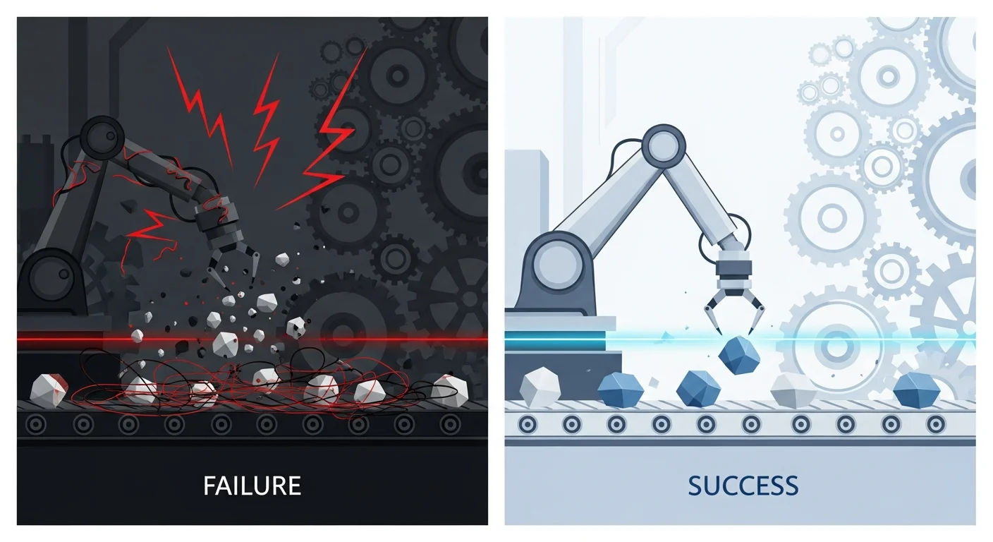 【事例に学ぶ】AI検品導入でよくある失敗と成功に導く伴走支援の重要性