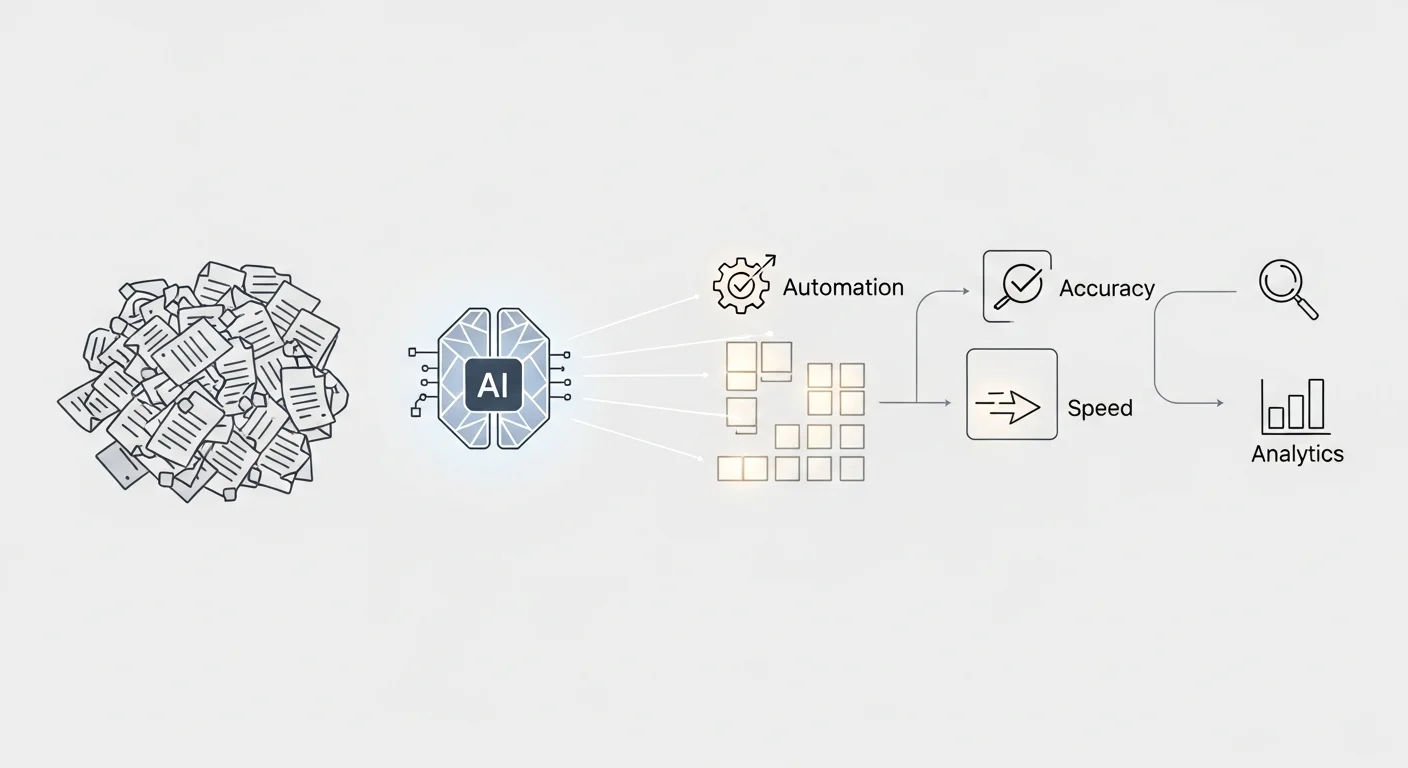 AI導入で請求書処理はここまで変わる!4つの効率化ポイント