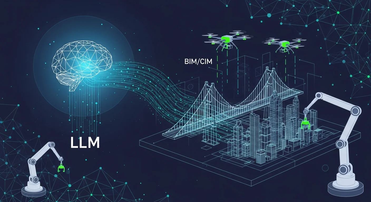 LLMとBIM/CIM連携が拓く未来–データが主役の次世代型・建設DXとは