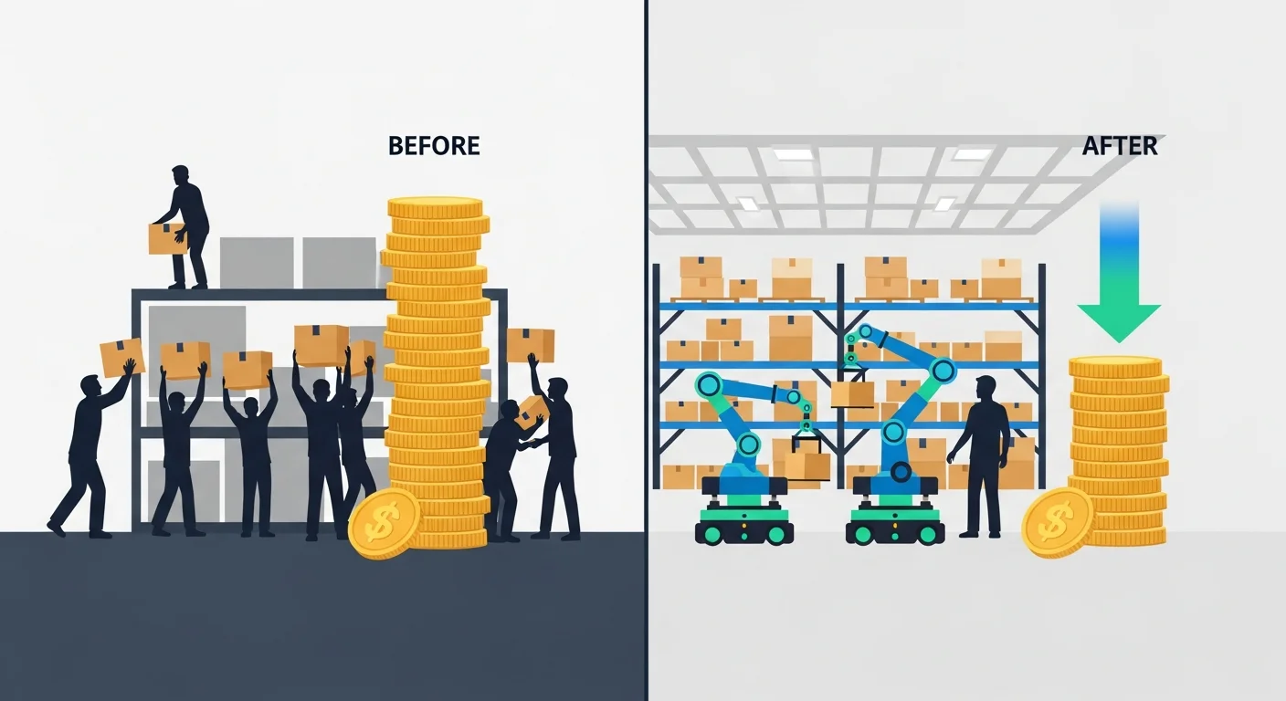 理由1:業務自動化・効率化による人件費と作業コストの削減