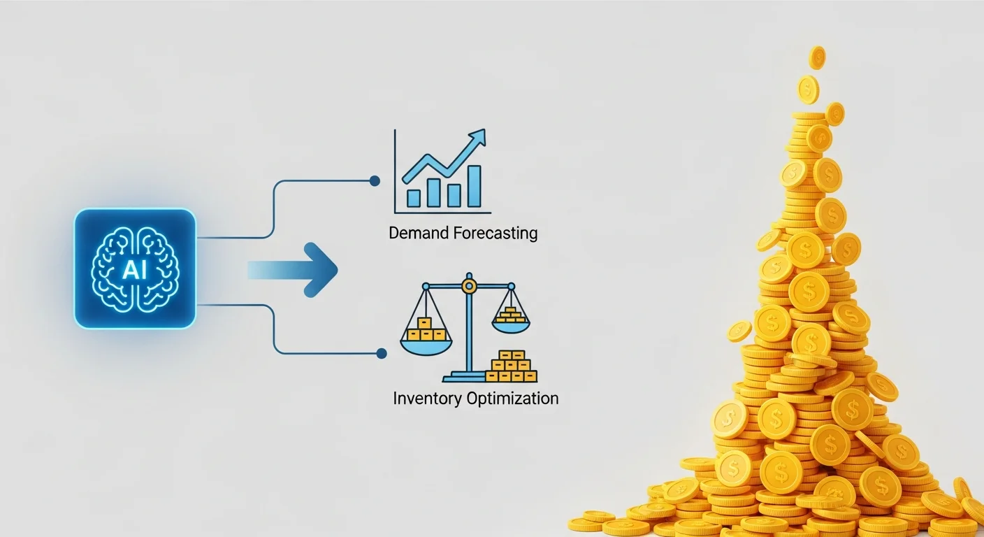 理由2:高精度な需要予測と在庫最適化によるキャッシュフロー改善