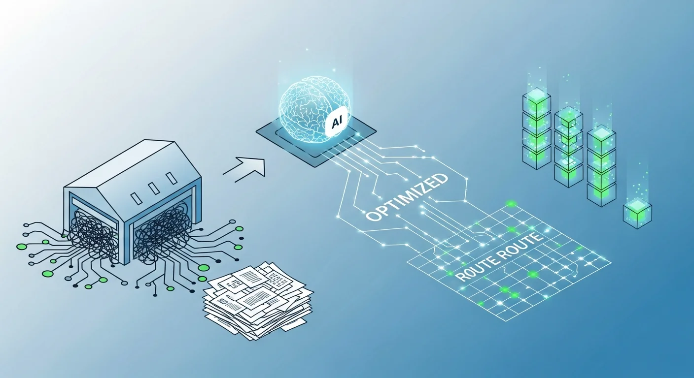 AIによる業務効率化の実現例｜配送ルート最適化から伝票自動化まで