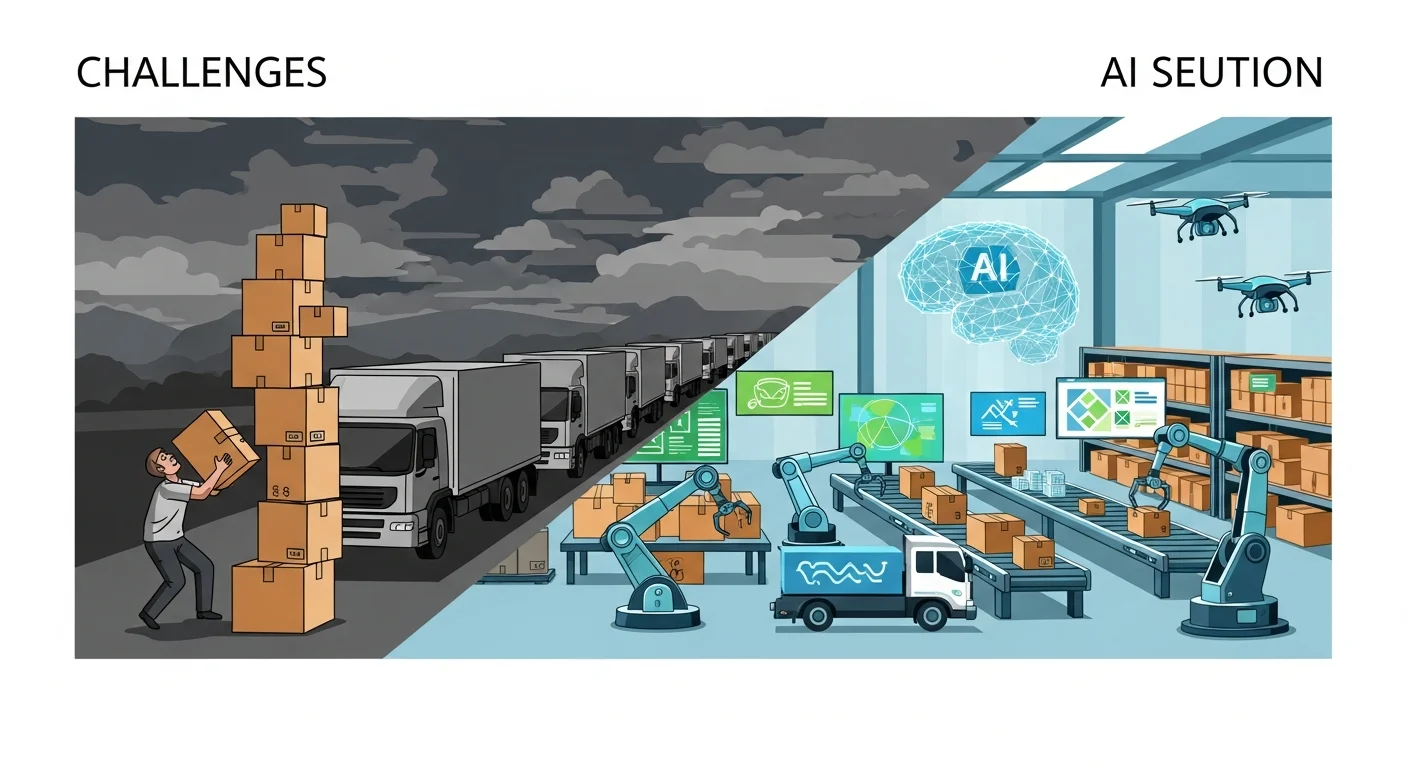 AI物流が注目される背景と物流業界の課題