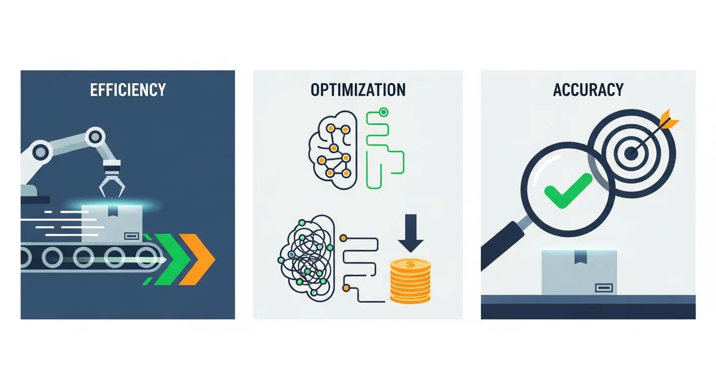 AI物流を導入する3つのメリット