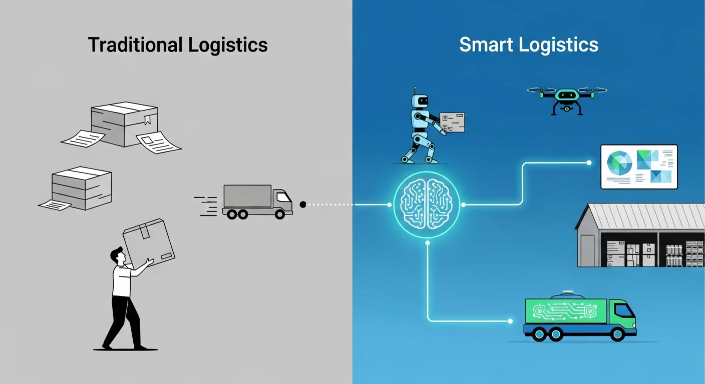 スマート物流とは？従来の物流との違い