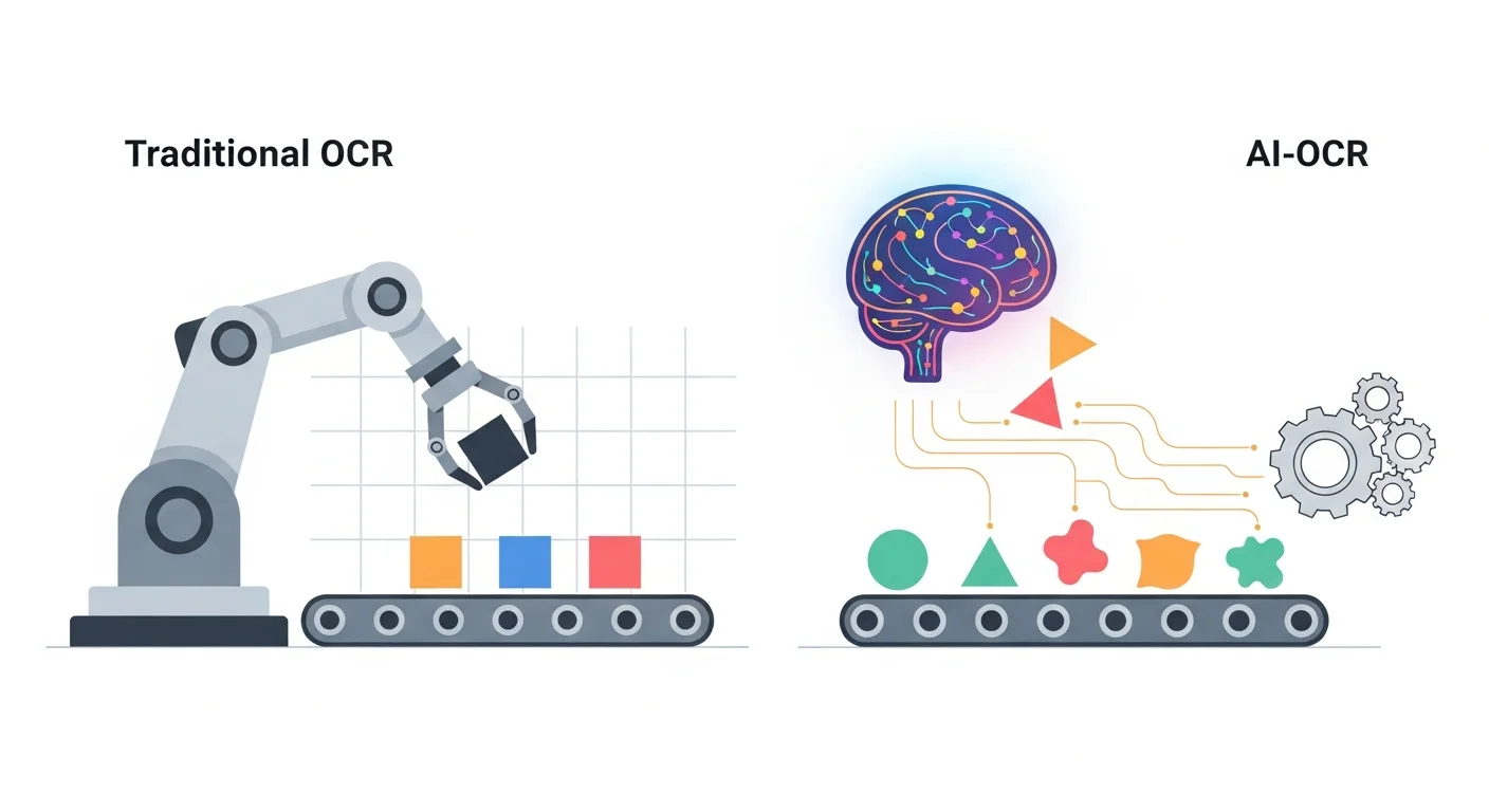従来のOCRと何が違う？AI-OCRの基本とDXを推進する仕組み