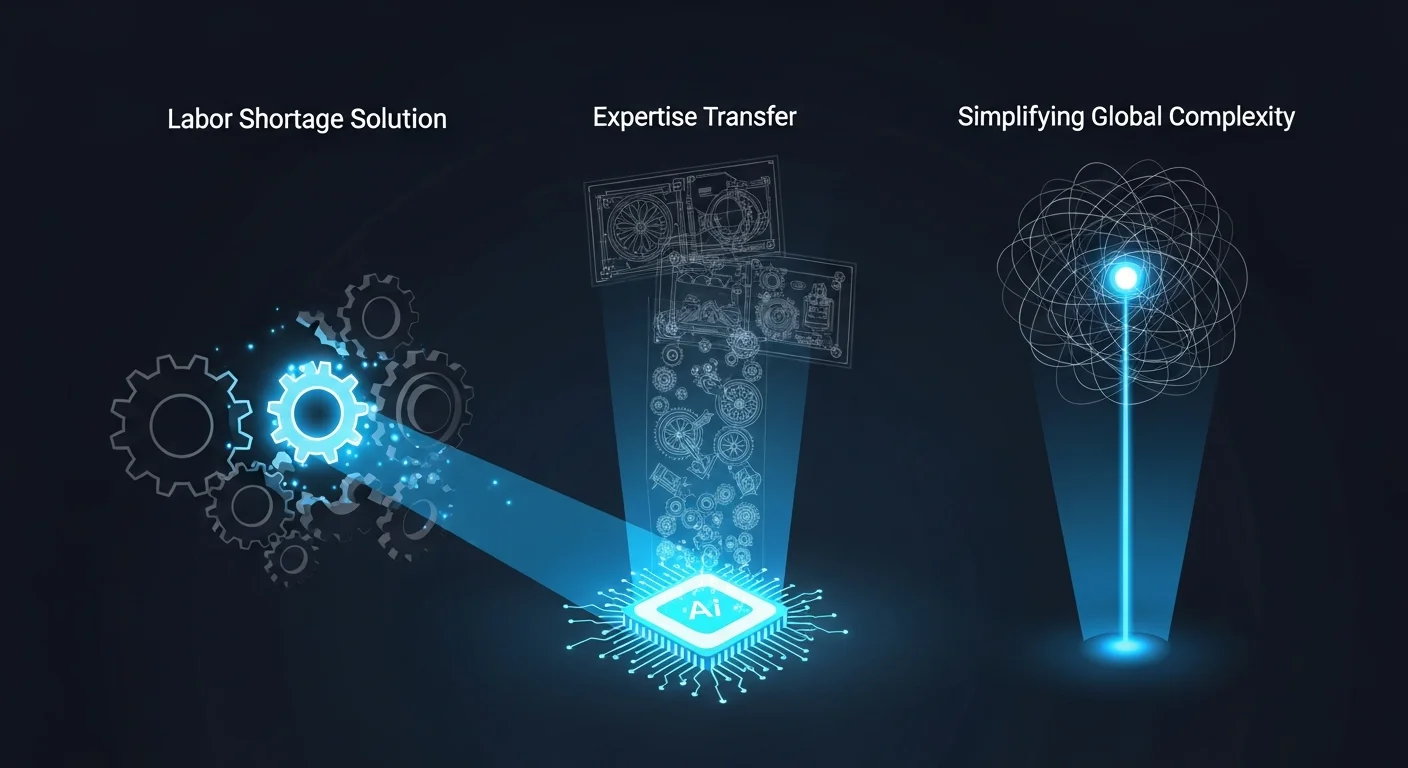 なぜ今、製造業でAI導入が急務なのか？現場が抱える3大課題