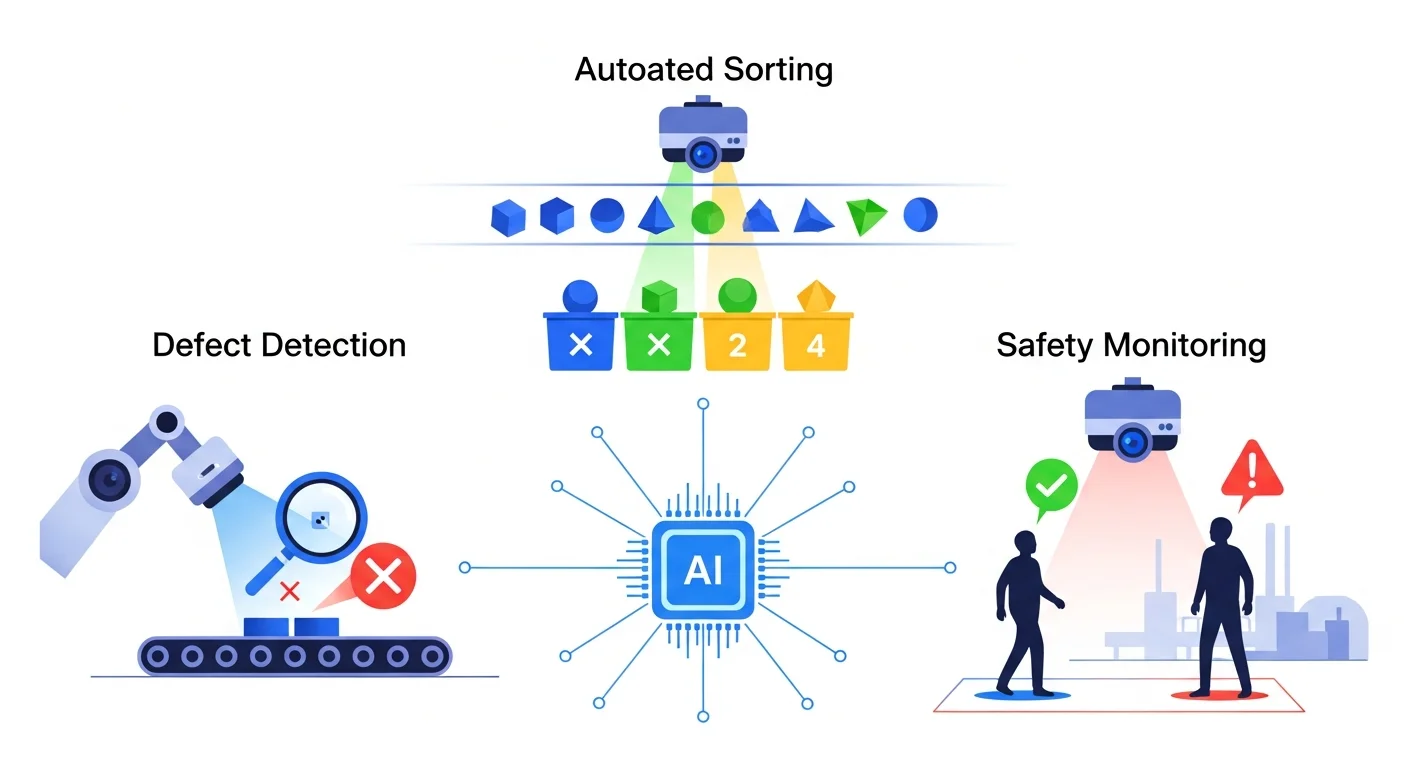 AI画像認識が解決する製造現場の3つの深刻な課題