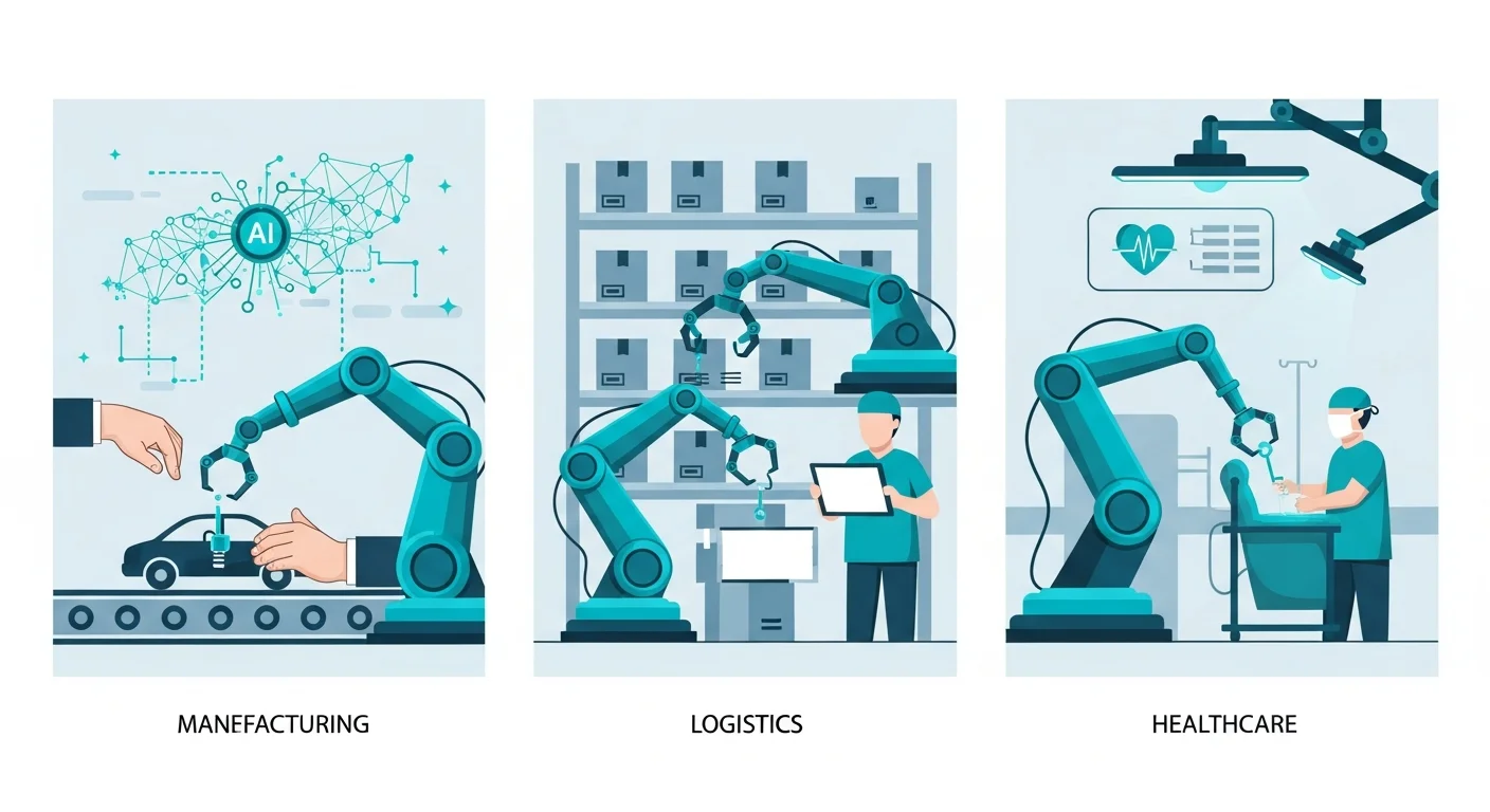 【産業別】AI協働ロボットの具体的な活用事例
