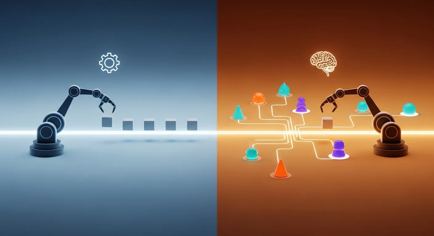 従来の協働ロボットとAI搭載モデルの決定的な違い