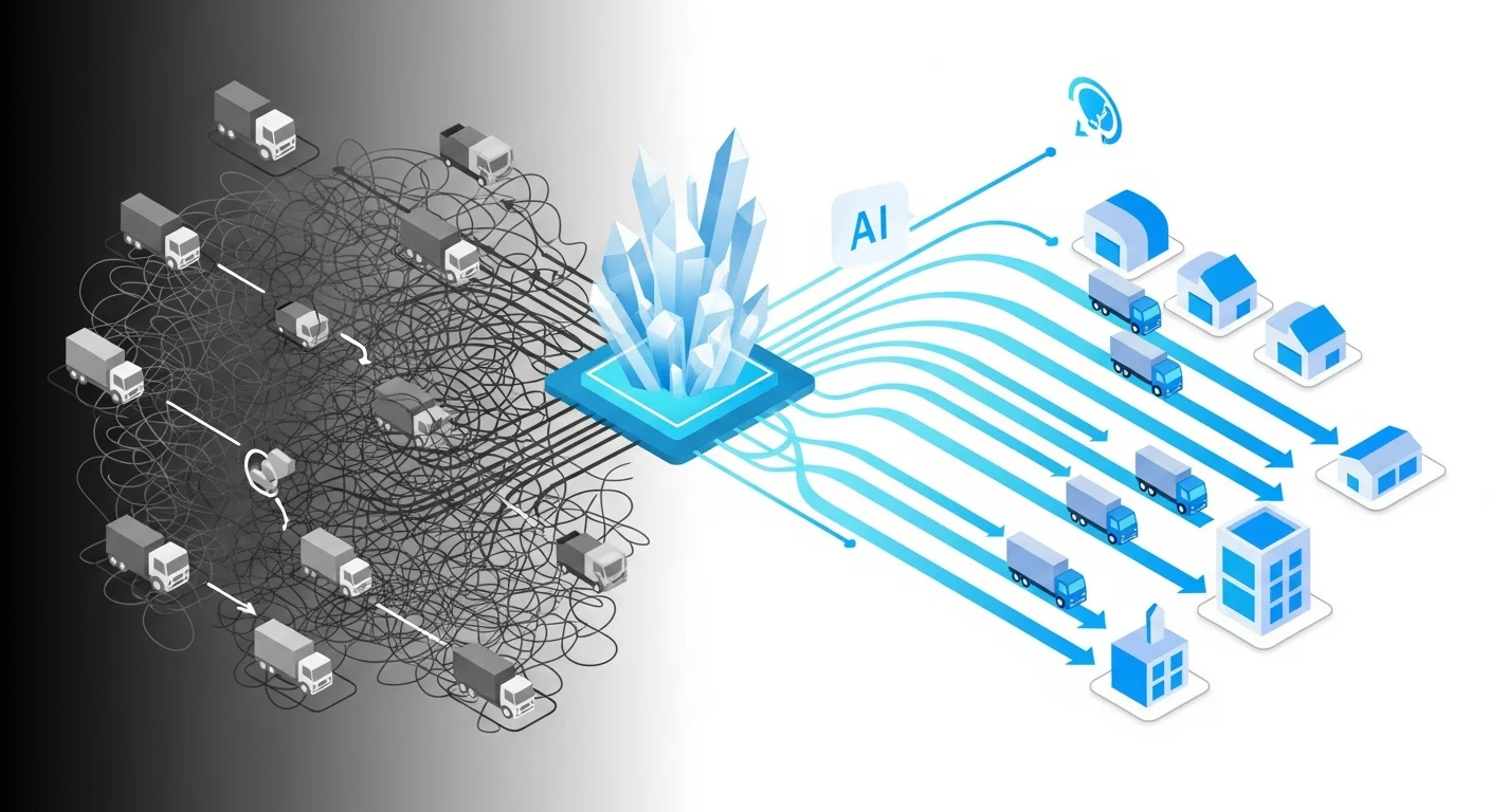 リアルタイム配車AIで物流2024年問題を解決！導入のポイントとは