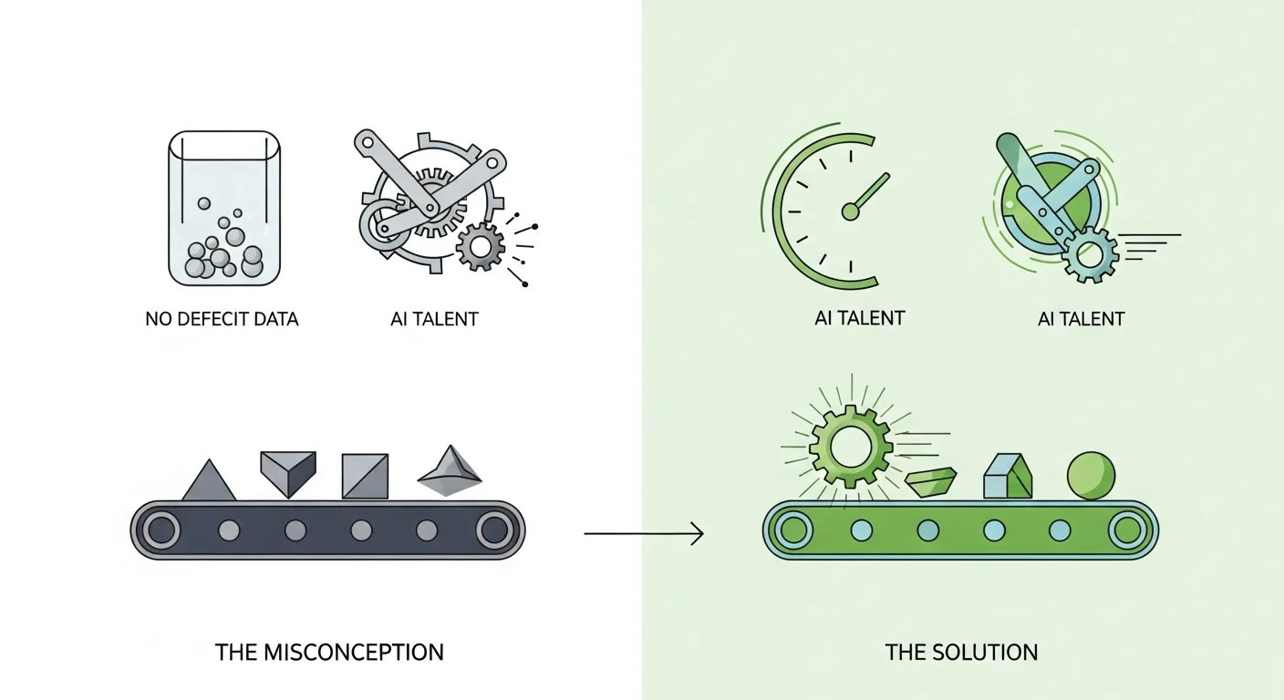 「不良品データがない」「AI人材がいない」導入を阻む“よくある誤解”と解決策