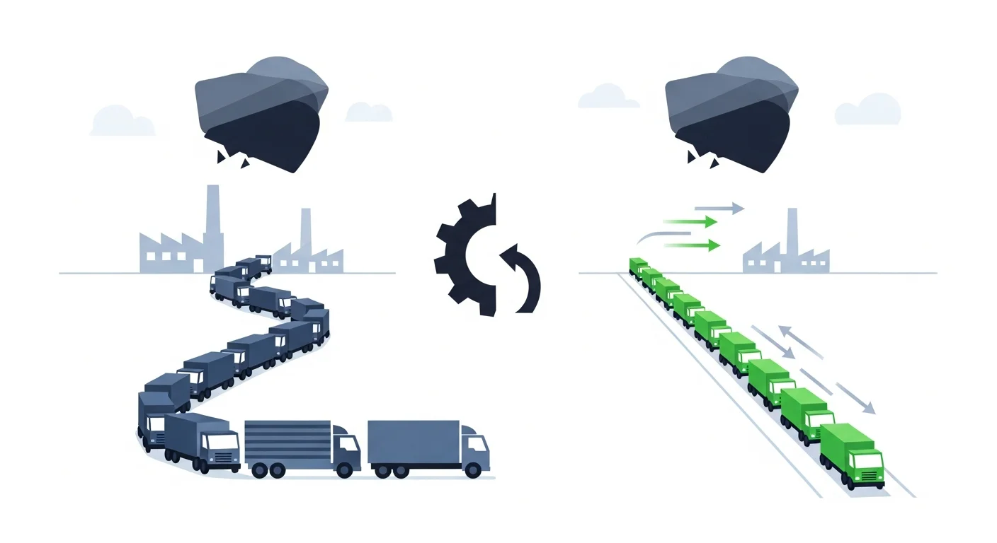 深刻化するトラック待機時間、「2024年問題」が与える影響とは